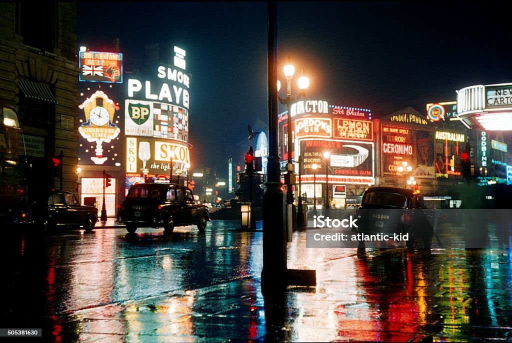 London, Piccadilly Circus II England, United Kingdom, London, Piccadilly Circus 1963rd. London - England Stock Photo