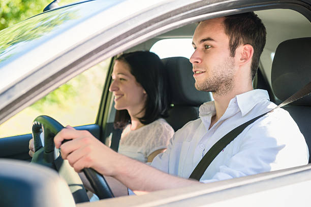 istock Couple in car 505382604