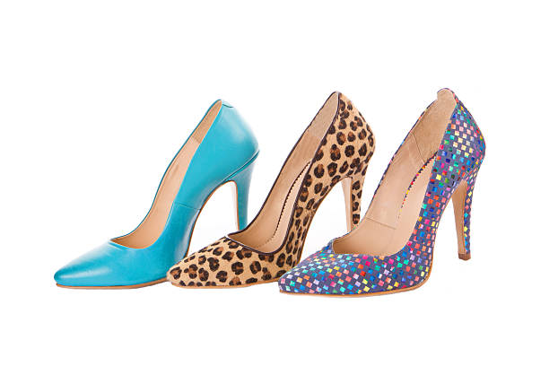 istock Set of heeled shoes 505393653