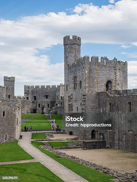 Caernarfon Castle North Wales Stockfoto und mehr Bilder von Alt - Alt, Architektur, Artillerie