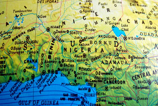 istock Nigeria on the Globe 505396769