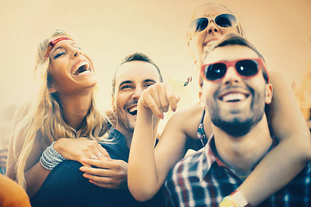 istock Young people having fun at concert. 505397672