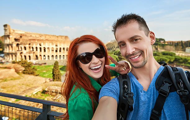 istock happy trip, couple smiling 505402636