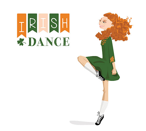 Irish Dancer Costume Girls Green Dress St Patricks Irish Dancer Costume Girls Green Dress St Patricks