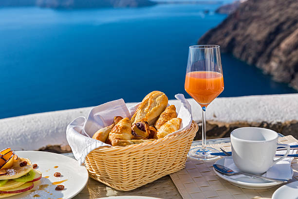 istock Fresh Breakfast in a beautiful place 505405650