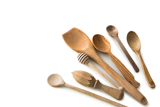 istock set of wooden kitchen spoons and other items 505408662