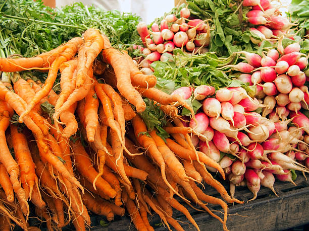 istock Organic Carrots and Radishes 505408858