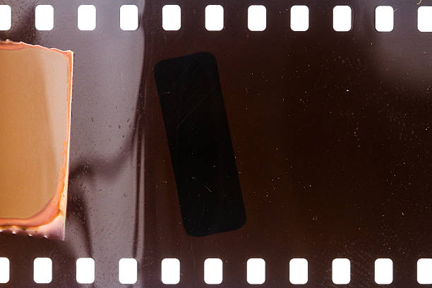 istock Old grunge filmstrip 505409566