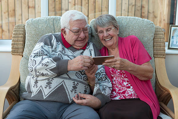 istock Happy Senior Couple Reminising 505411022