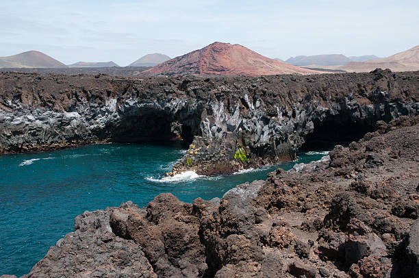 istock Volcanic coastline of Lanzarote 505411966