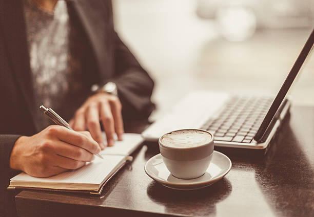 istock Young man in a coffee shop 505413396