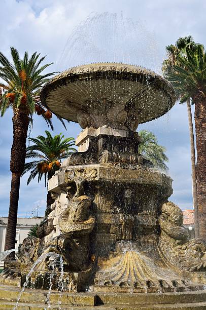 istock Decorative fountain in Italy 505438185