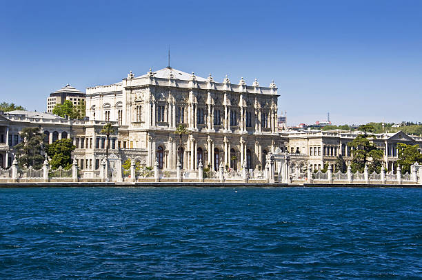 istock Istanbul, Dolmabahce palace near the Bosphorus, Turkey 505439465