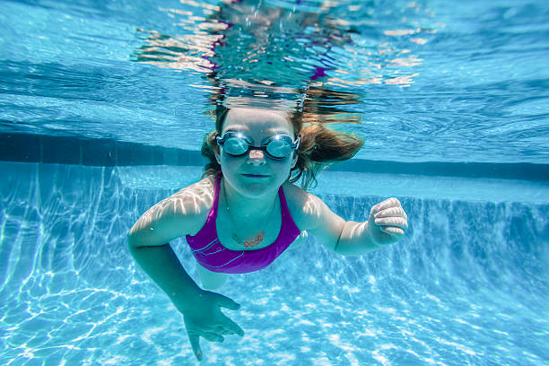 istock Girl Swimming Underwater Goggles 505439979