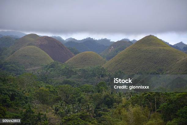 Chocolate Hills Bohol Philippines Stock Photo - Download Image Now - Awe, Bohol, Brown