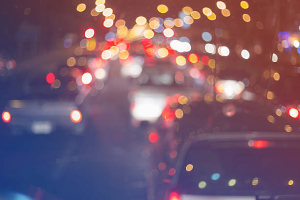 istock Bokeh car Car traffic. 505465240