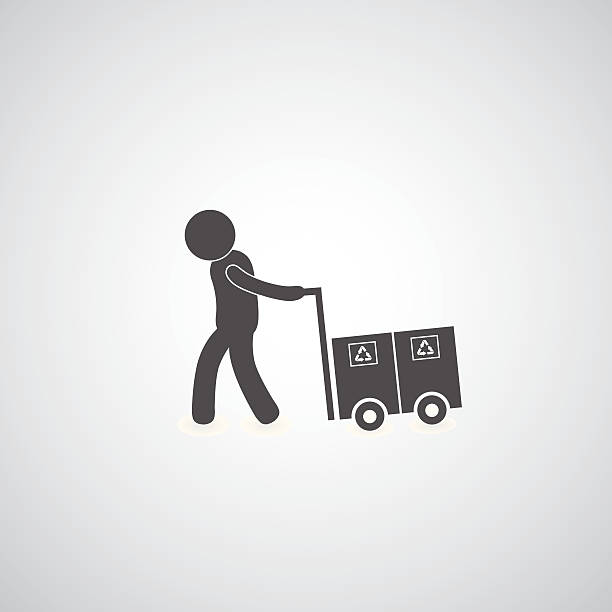 ilustraciones, imágenes clip art, dibujos animados e iconos de stock de símbolo de entrega - moving house house action silhouette