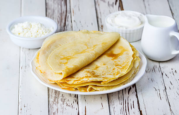 istock pancakes on a wooden background 505469106