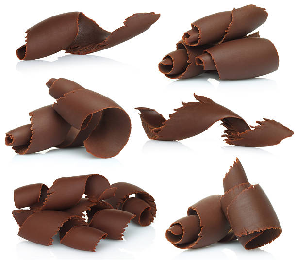 Aparas de Chocolate - fotografia de stock