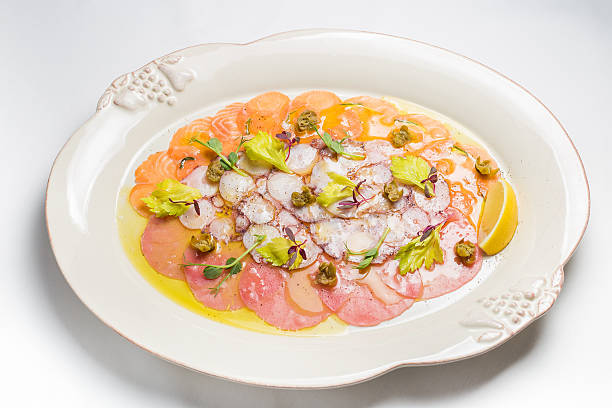 istock Carpaccio with salmon, assorti 505472782