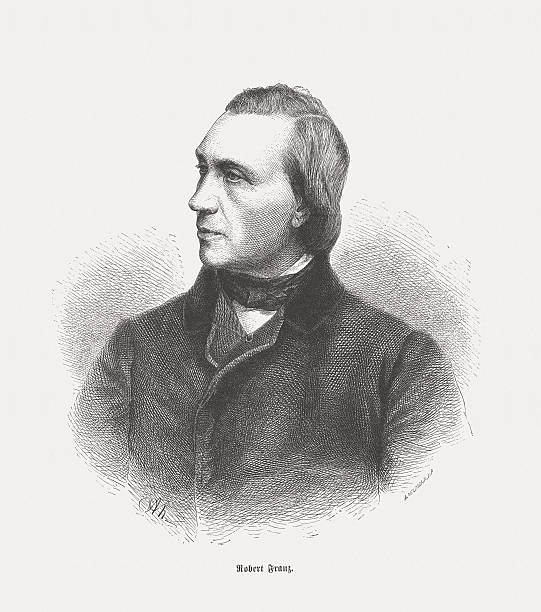 istock Robert Franz (1815-1892), German composer, wood engraving published in 1873 505475178