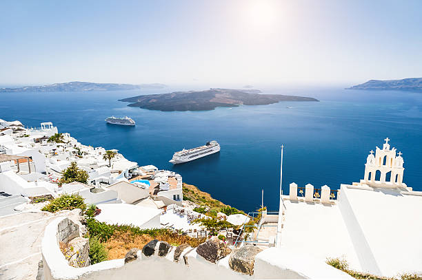istock White architecture on Santorini island, Greece 505482157