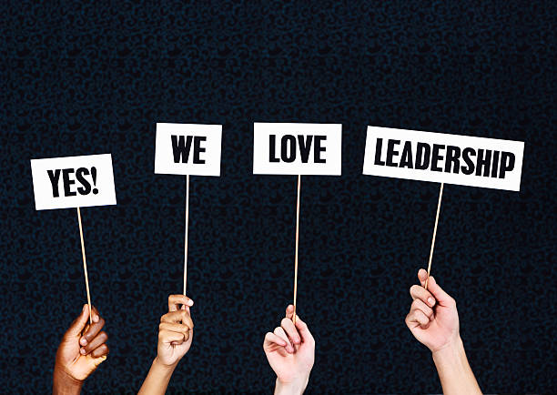 istock Hand-held letters announce 