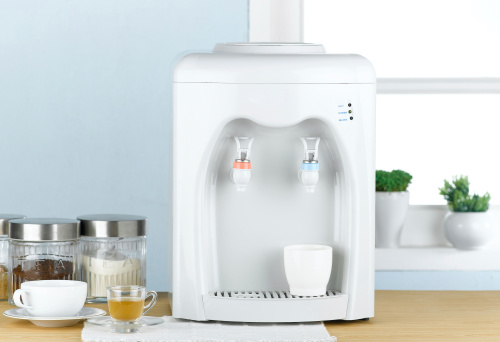 Two in one hot and cool water drinking machine