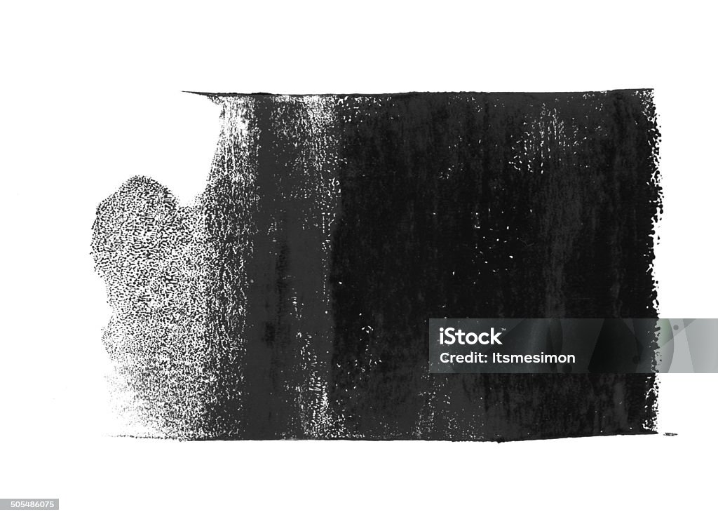 Черный Округлые Чернила текстуру - Стоковые фото Без людей роялти-фри