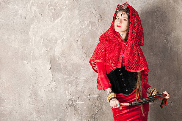 istock Woman with a whip 505487102