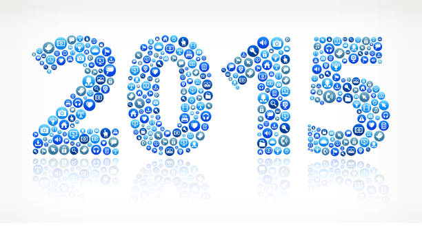 2015 technologie internet und multimedia-blue button-muster - flag waveform computer icon icon set stock-grafiken, -clipart, -cartoons und -symbole