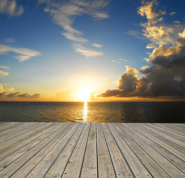 istock Beautiful seascape -- Sea in sunrise 505487401