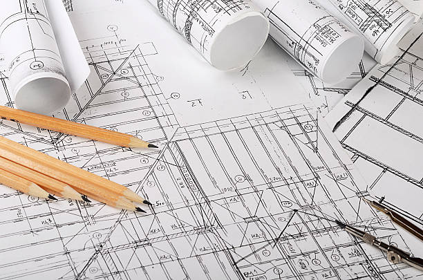 istock The projects of houses a background 505488616