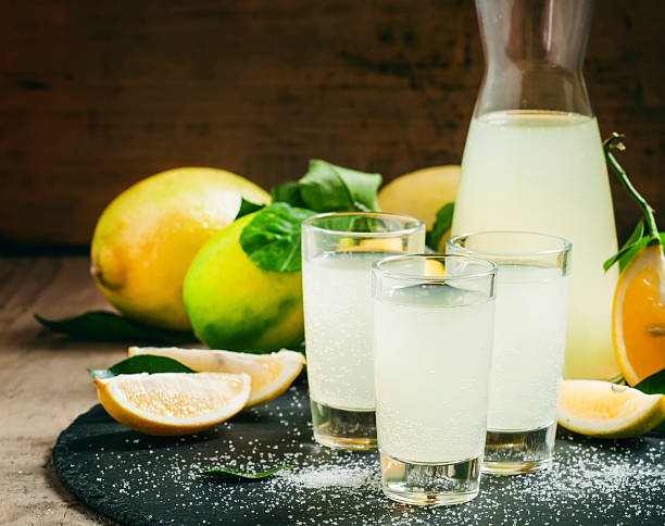 istock Homemade lemonade with lemon, lime 505490588