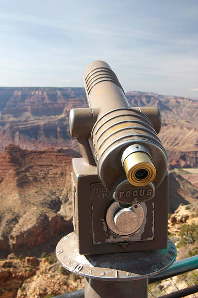 istock Grand Canyon with telescope 505493450