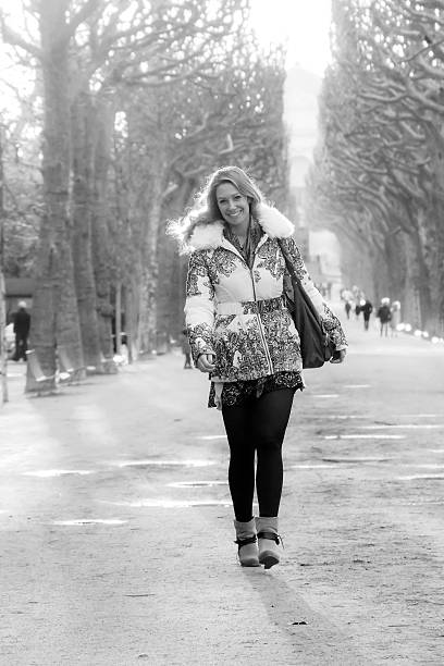 istock Woman in the park BW 505494278