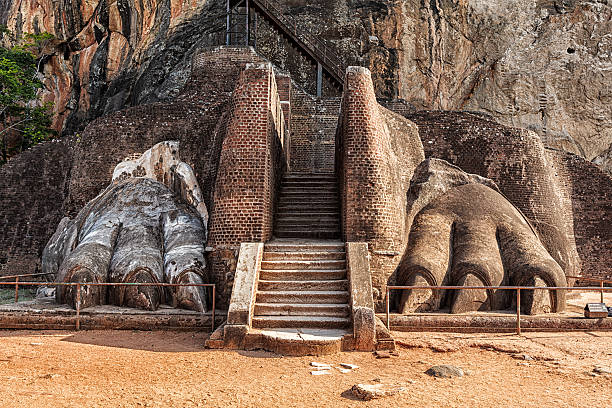 istock Lion paws pathway on Sigiriya rock, Sri Lanka 505497648