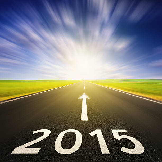 istock Driving on an empty road in speed to 2015 505500053