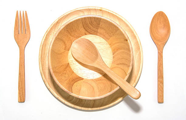 istock wooden plate on white background, 505500246