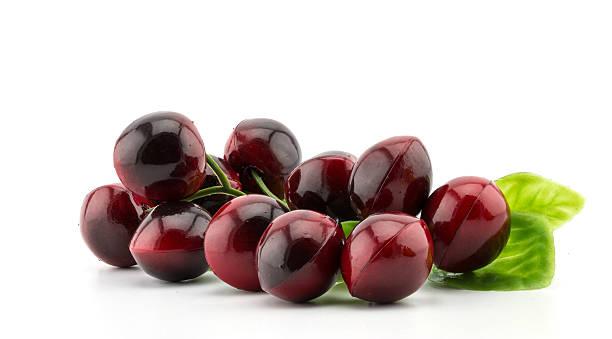 istock artificial karonda fruit on white background, clipping part 505500460