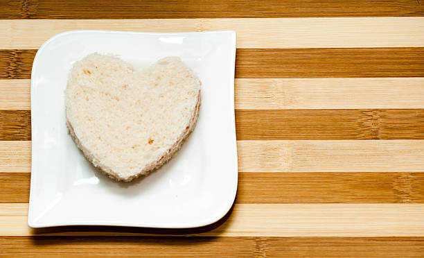 istock Love sandwich on a wooden background 505500496