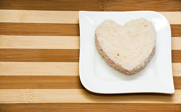 istock Love sandwich on a wooden background 505500540