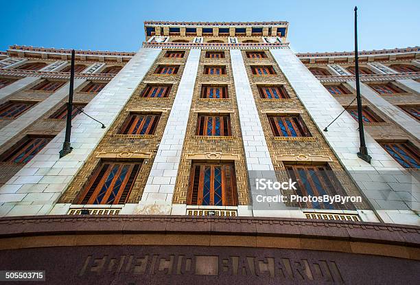 Original Bacardi Rumgebäude In Havanna Kuba Stockfoto und mehr Bilder von Altertümlich - Altertümlich, Altstadt von Havanna, Antiquität