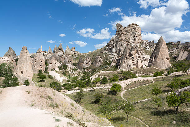 istock Uchisar castle in Cappadocia 505504189