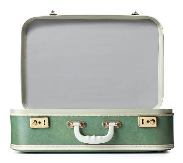 mala - obsolete suitcase old luggage imagens e fotografias de stock