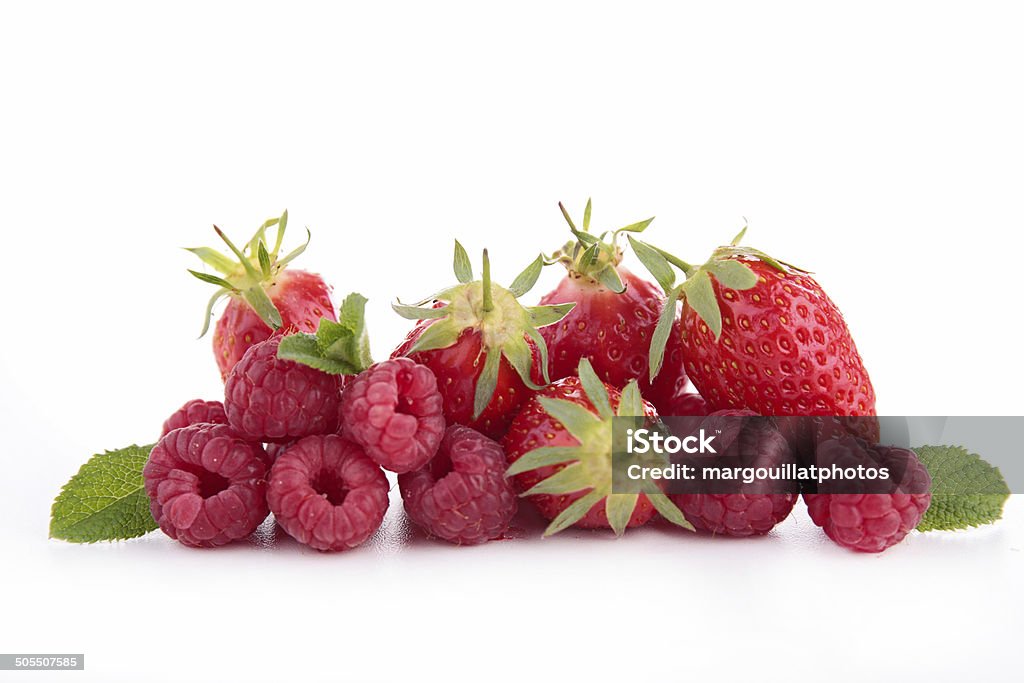 berries fruits isolated on white Agriculture Stock Photo