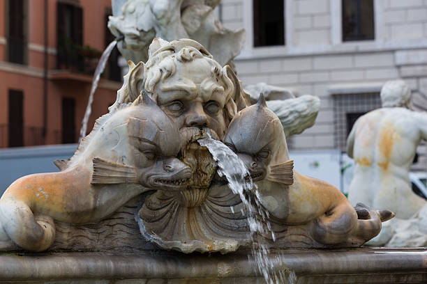istock Moor Fountain - Piazza Navona - Rome 505512294