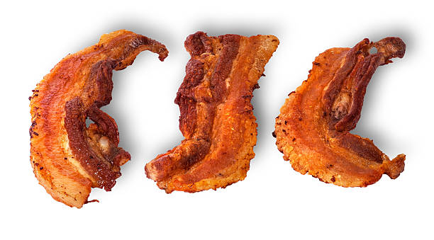 istock Slices of bacon grilled rotated 505515894