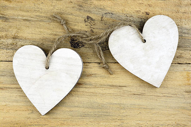 istock background  with wooden empty copy space heart shape frame decoration 505516420