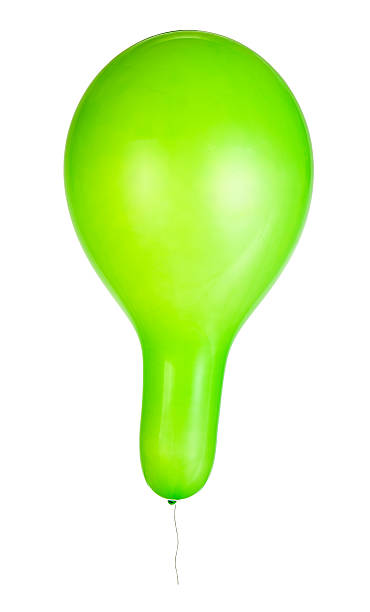 istock Green inflated balloon 505518411
